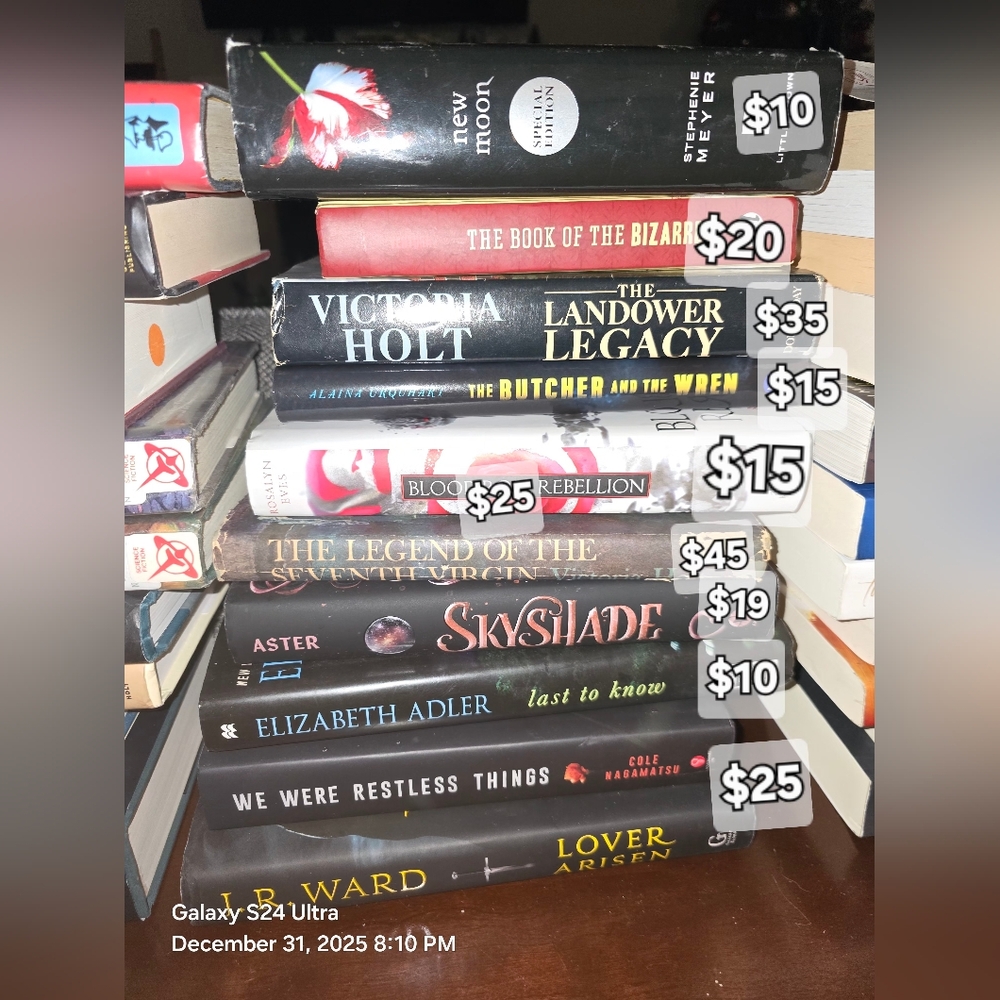 Hardcover Dark Romance Novels